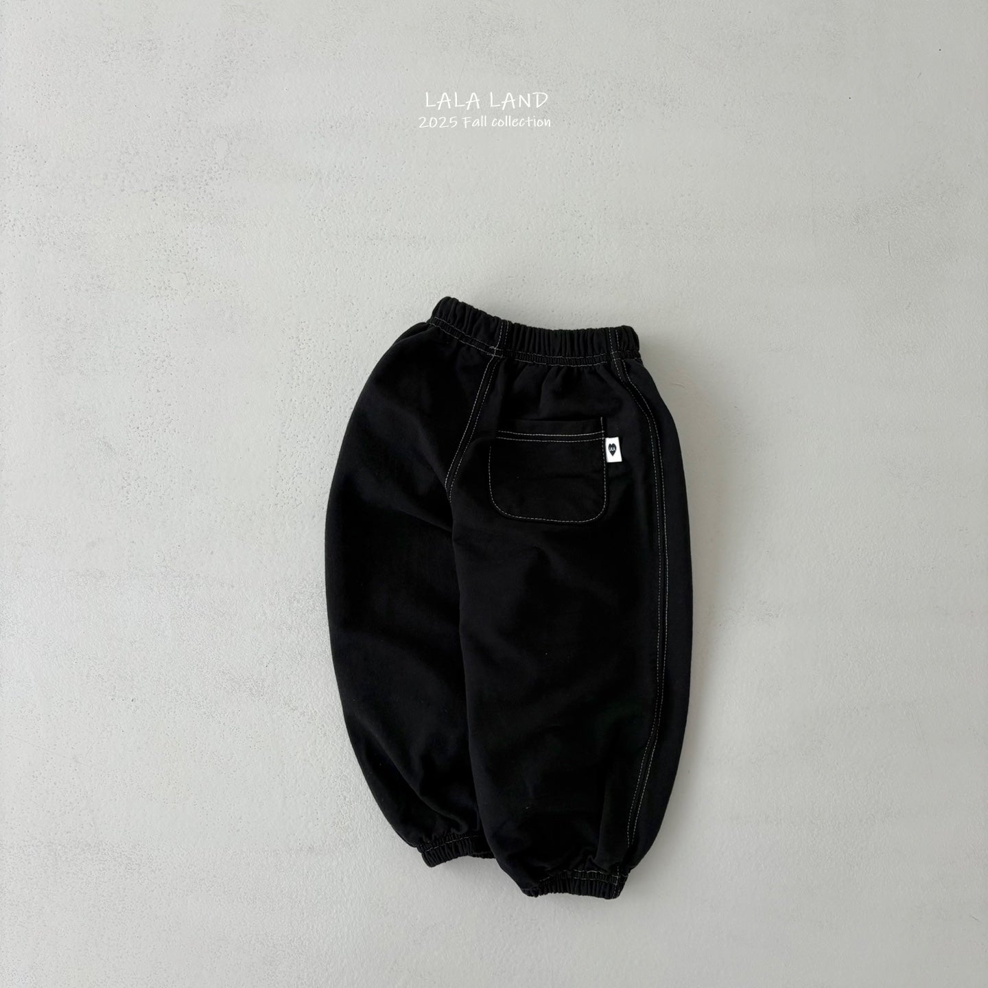Black & White Jogger Pants