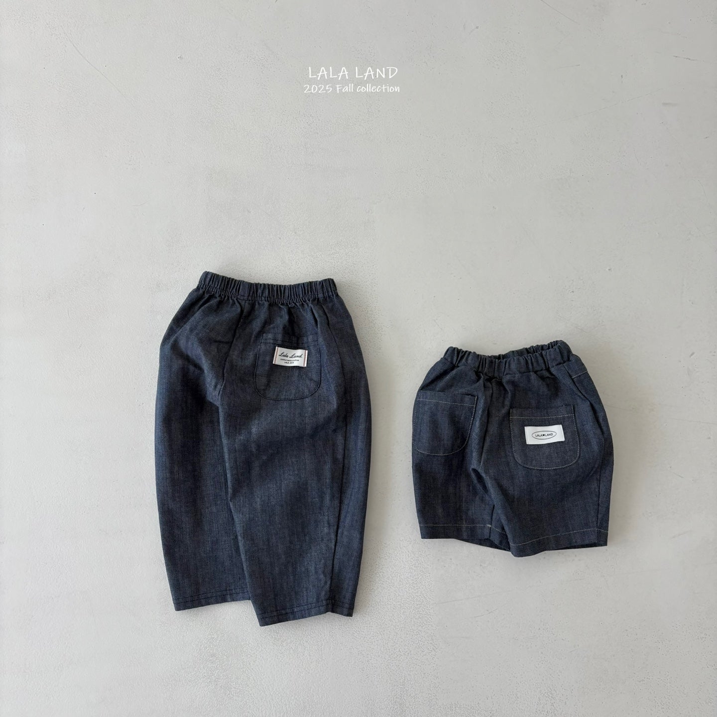 Slub Denim Pants