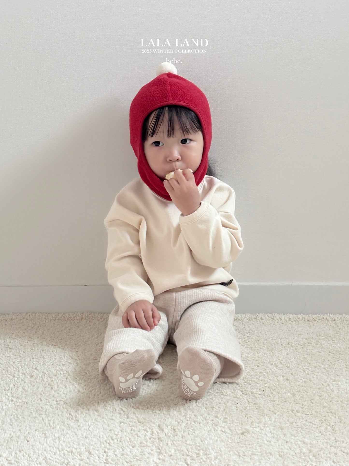 Bebe Peach Brushed Sweatshirt