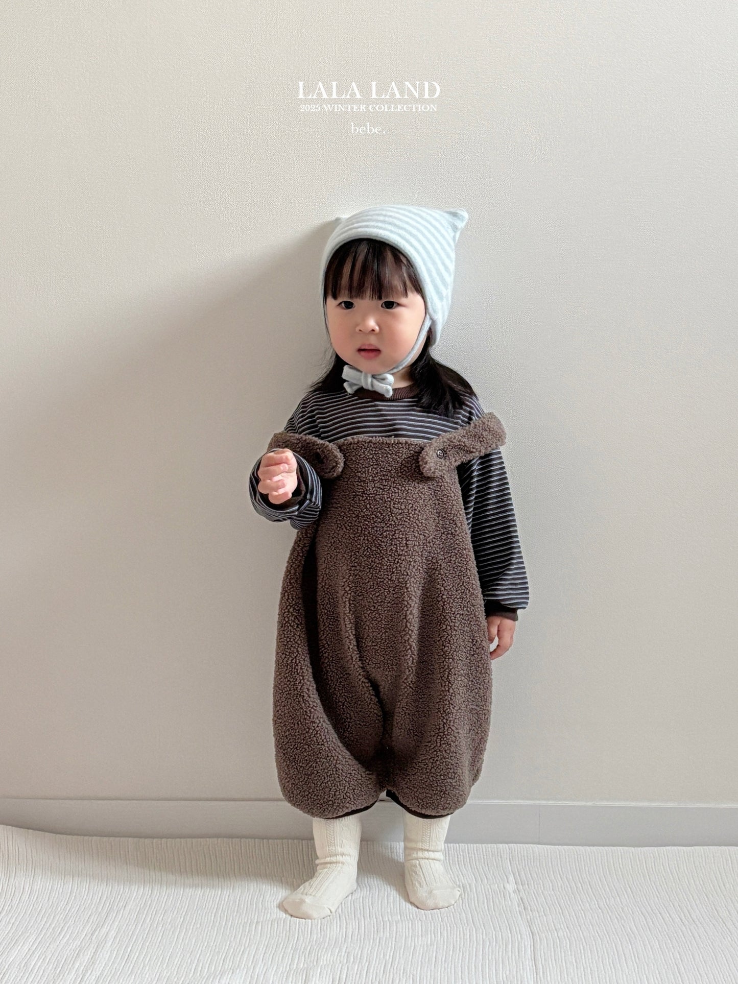 Wool Blend Strap Romper