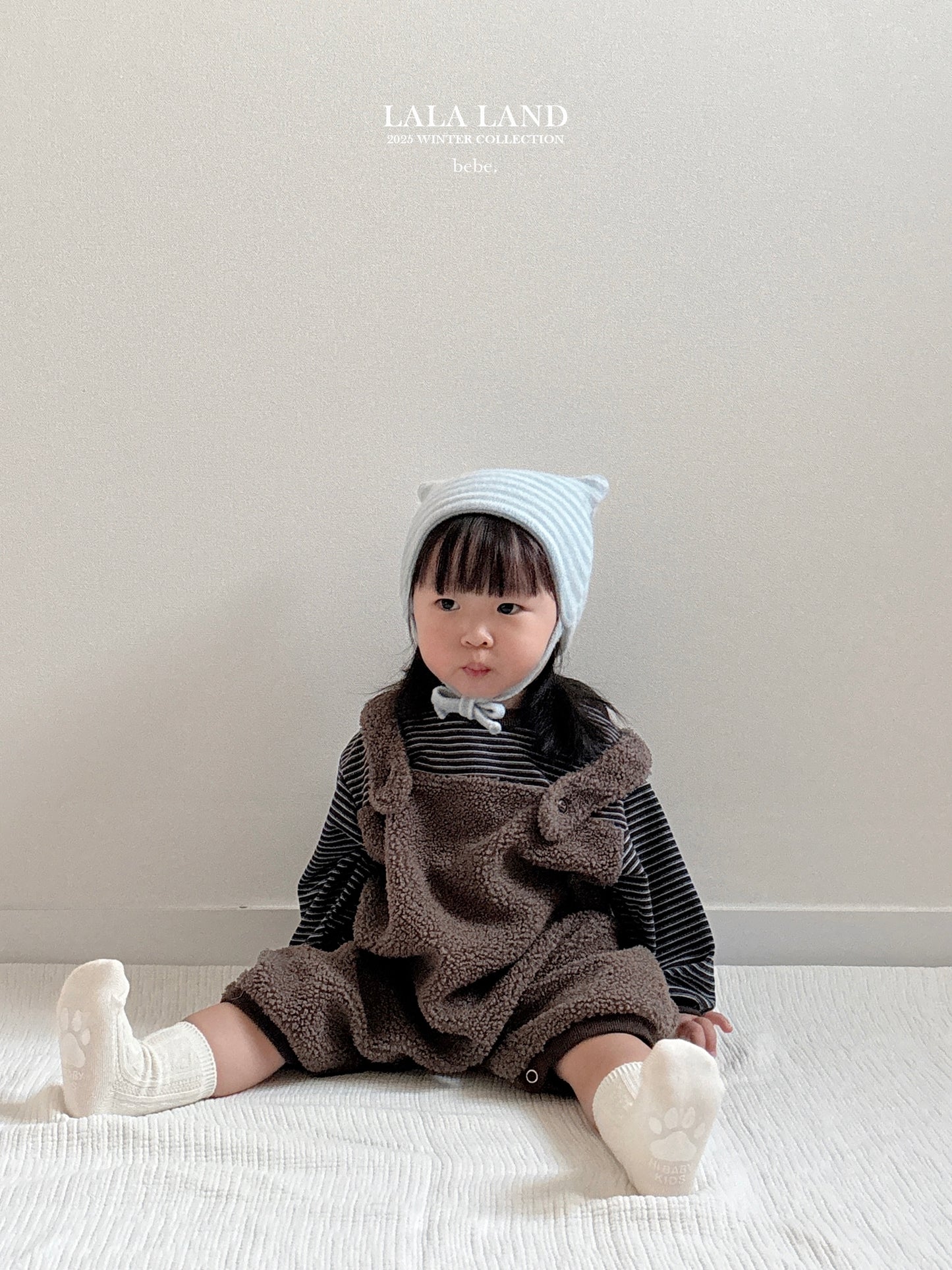 Wool Blend Strap Romper