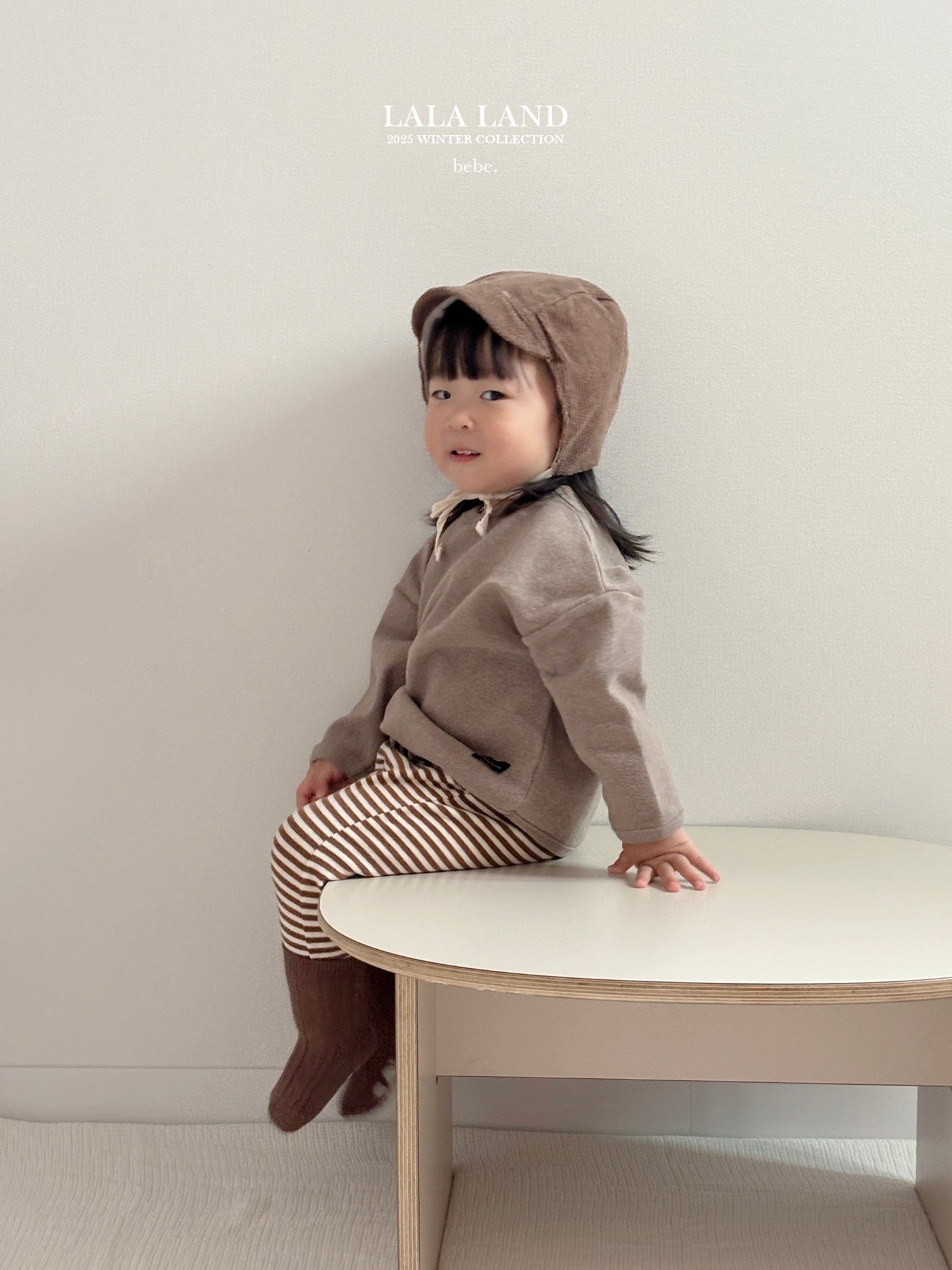 Bebe Peach Brushed Sweatshirt