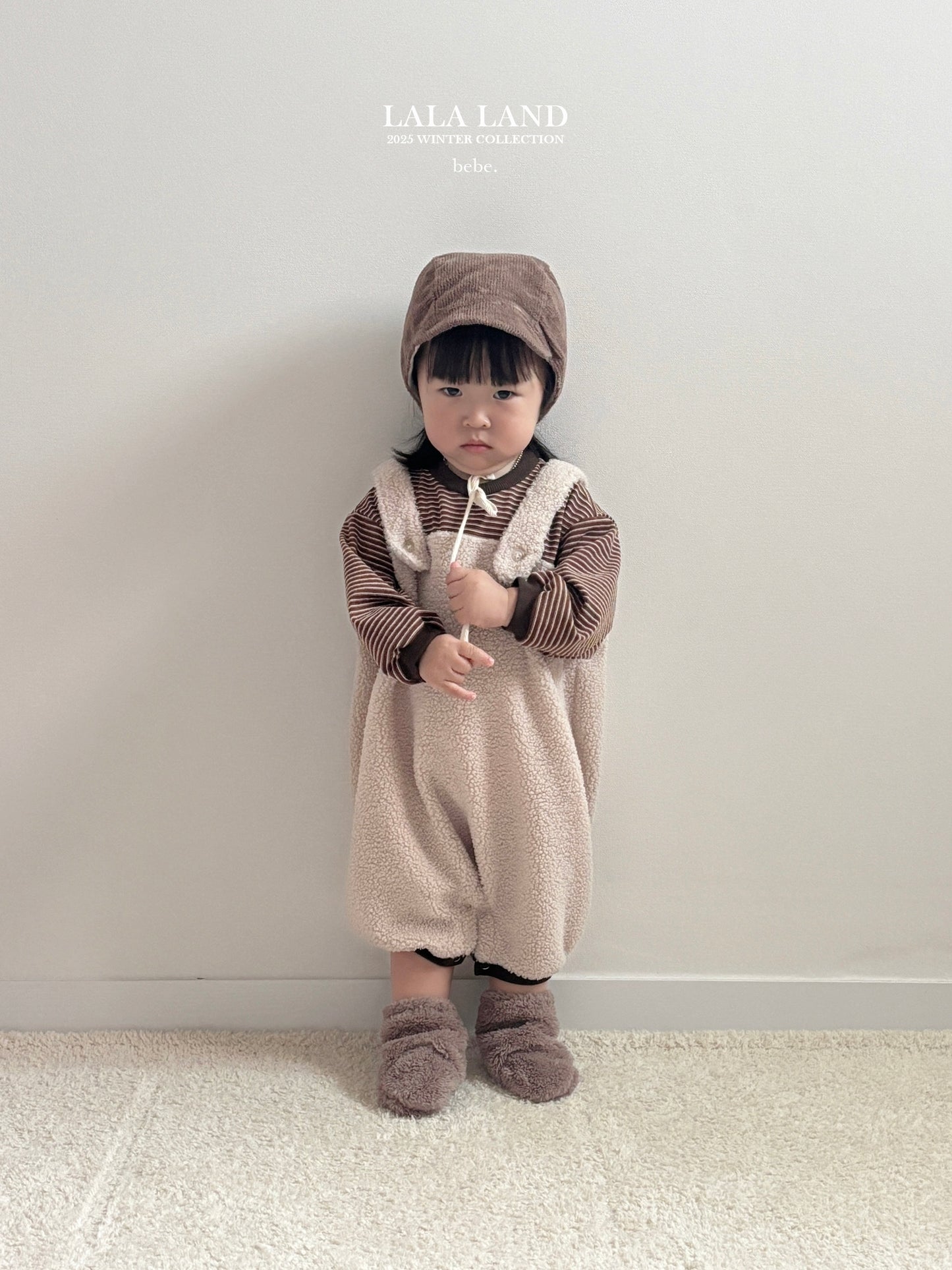 Wool Blend Strap Romper