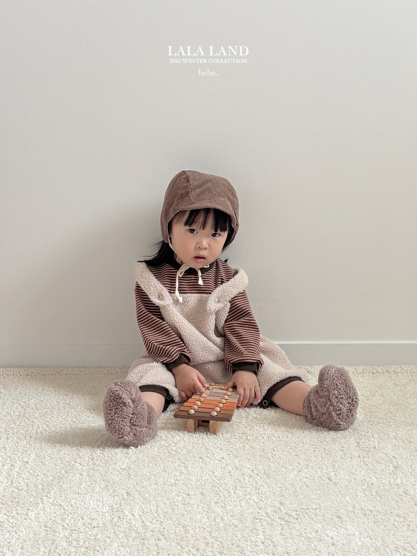 Wool Blend Strap Romper