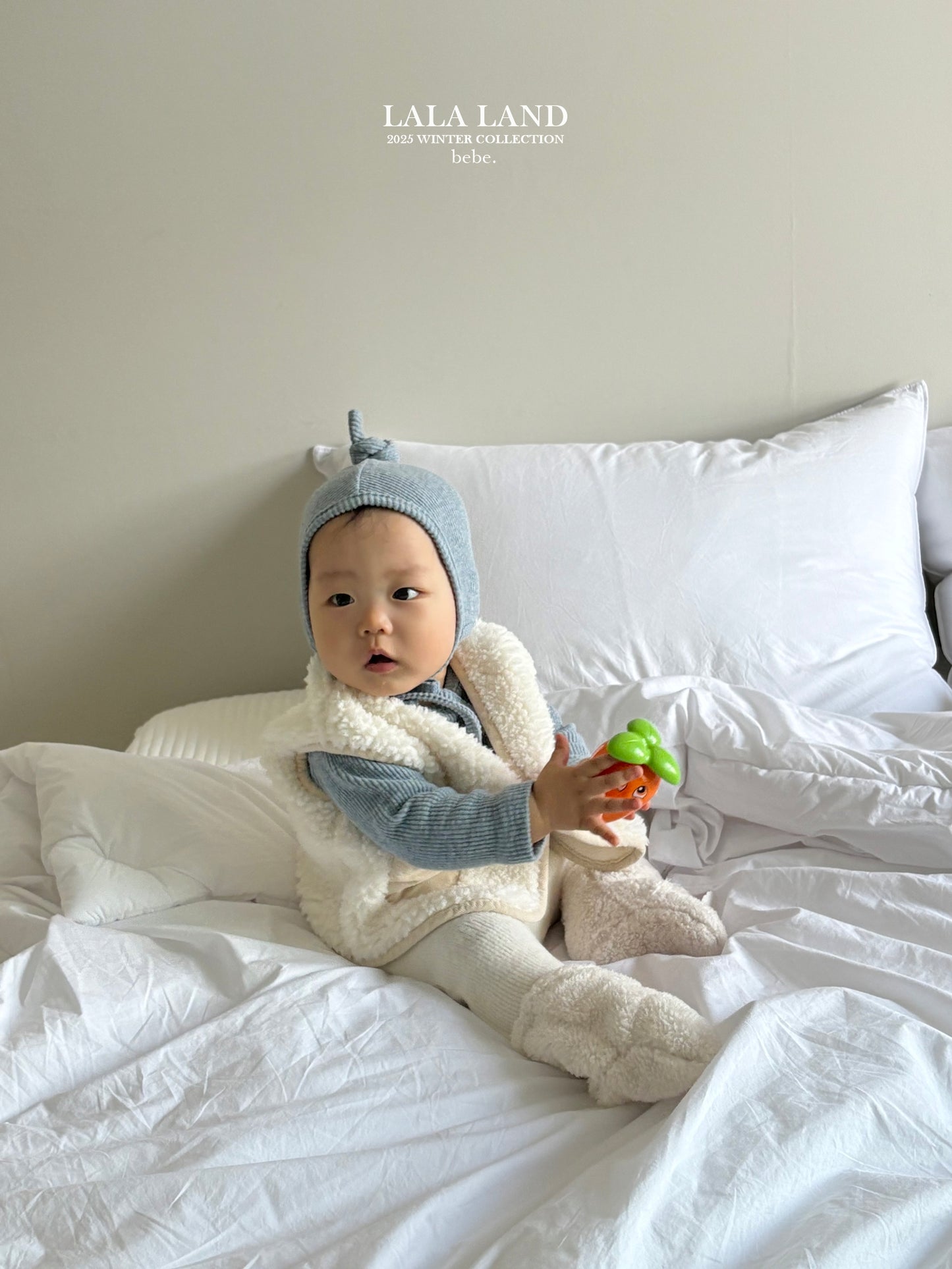 Bebe Peach Ribbed Tee