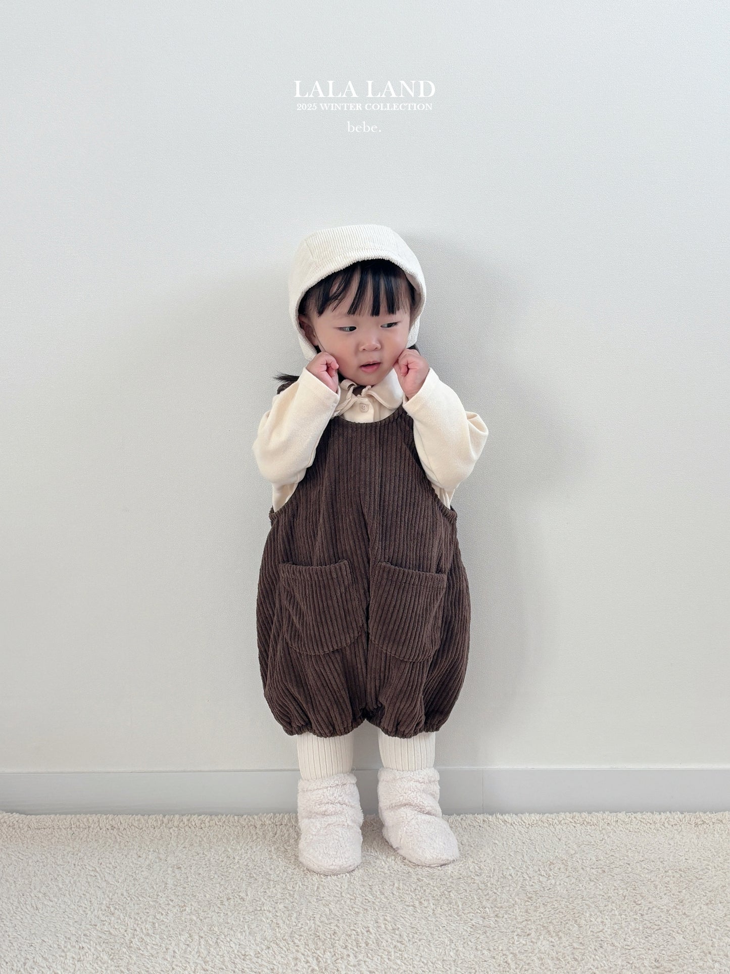 Corduroy Fleece Romper