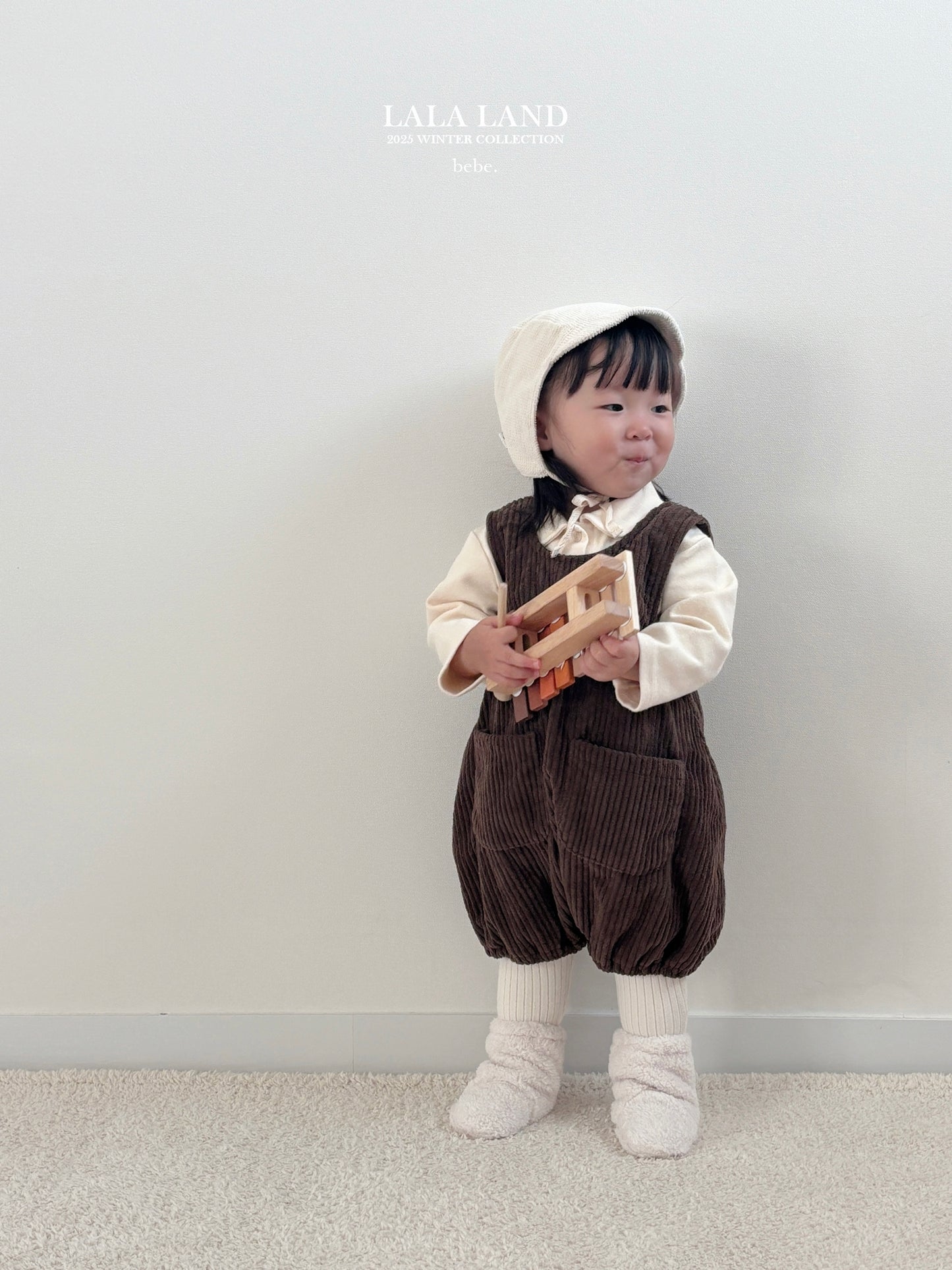 Corduroy Fleece Romper