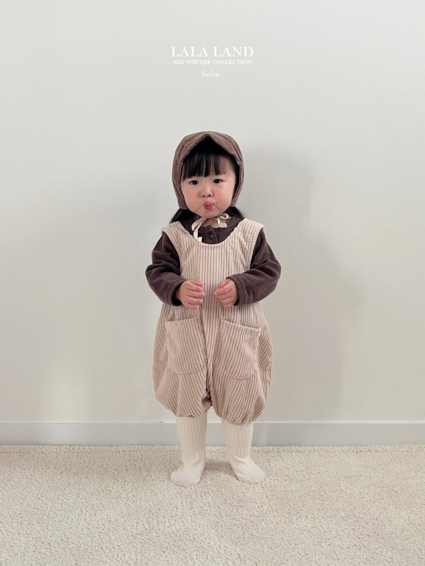 Corduroy Fleece Romper