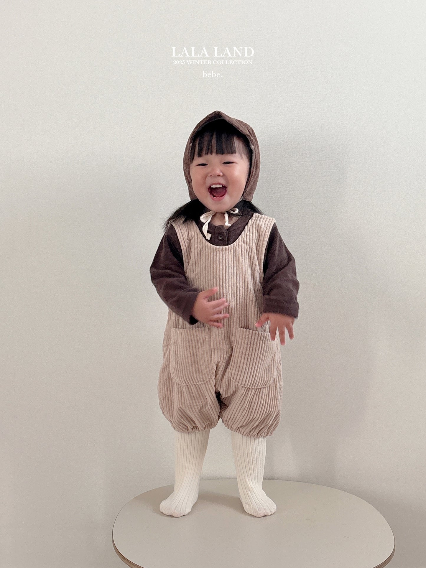 Corduroy Fleece Romper