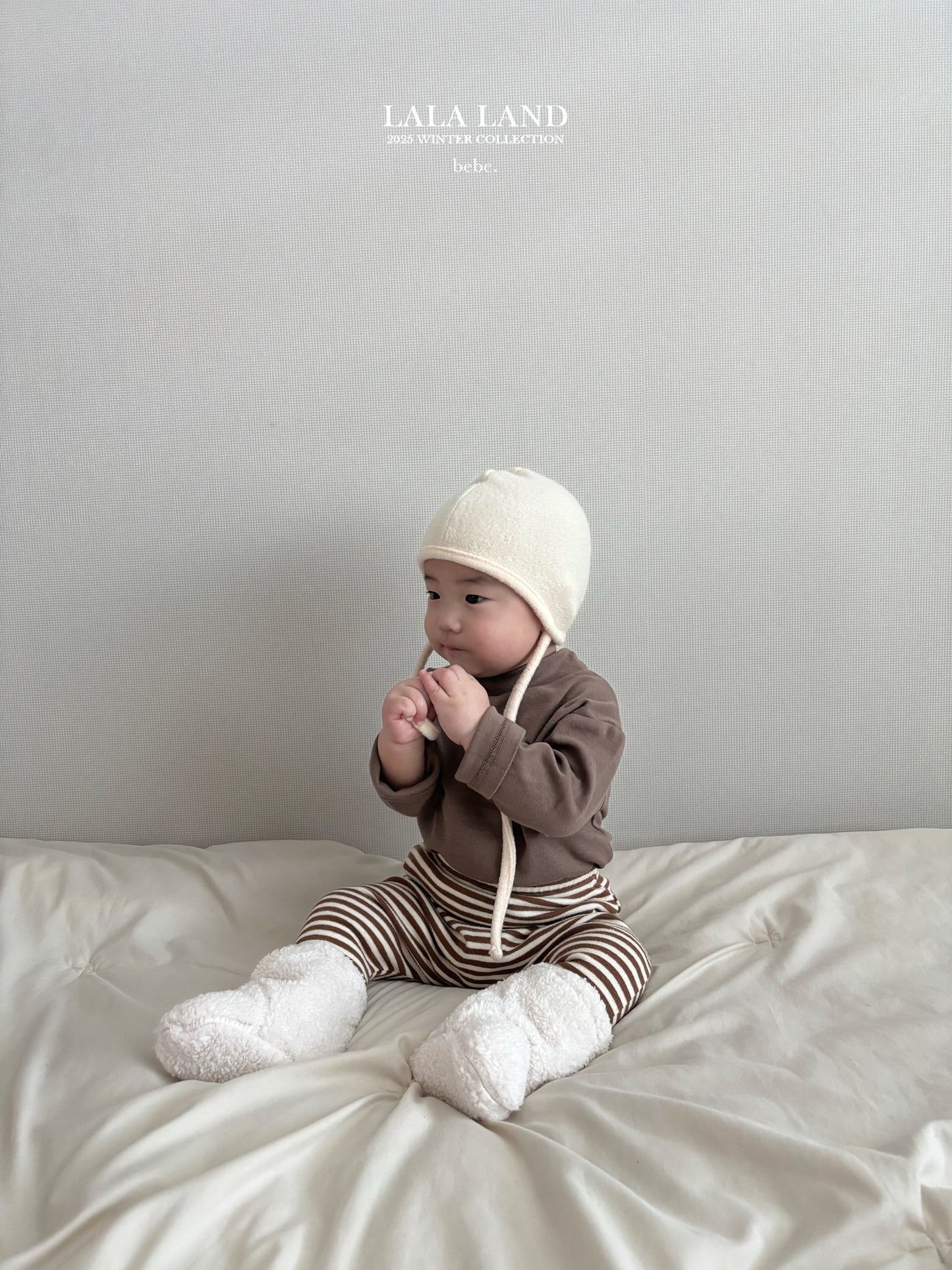 Bebe Cocoa Stripe Leggings