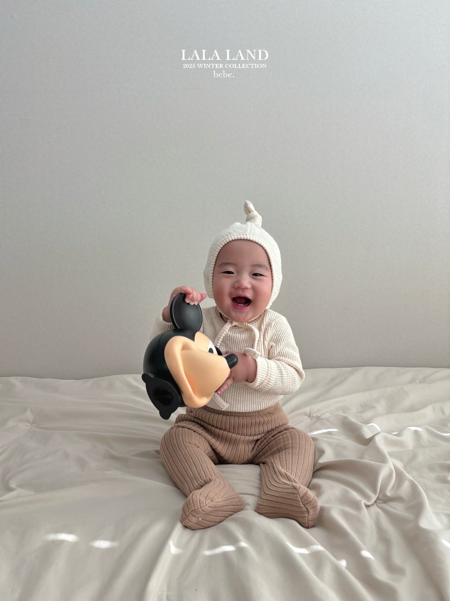 Bebe Knit Ribbed Warm Leggings