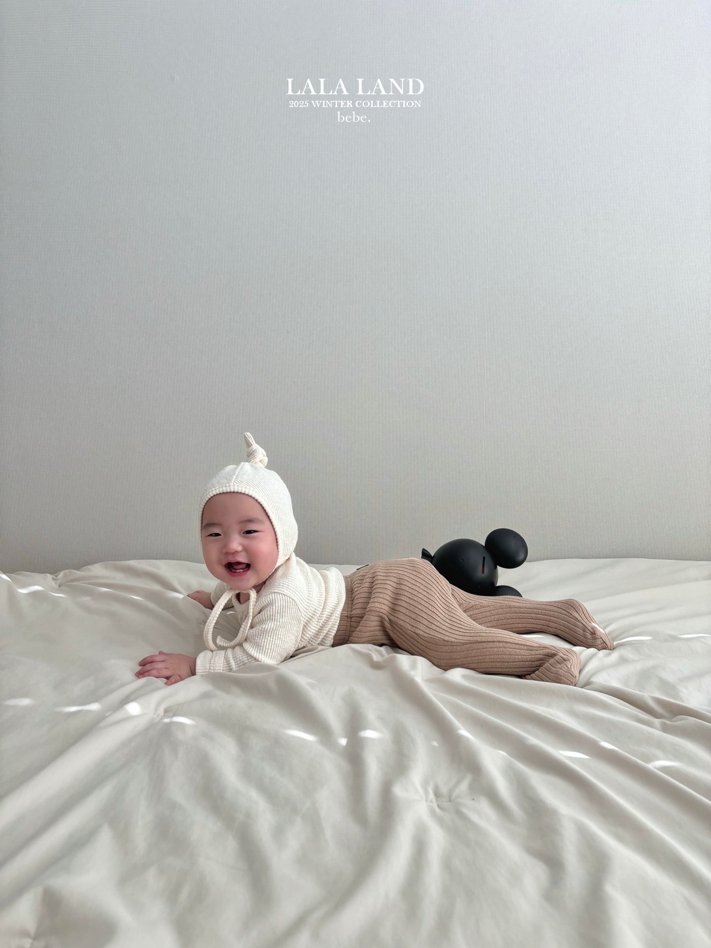 Bebe Peach Ribbed Tee