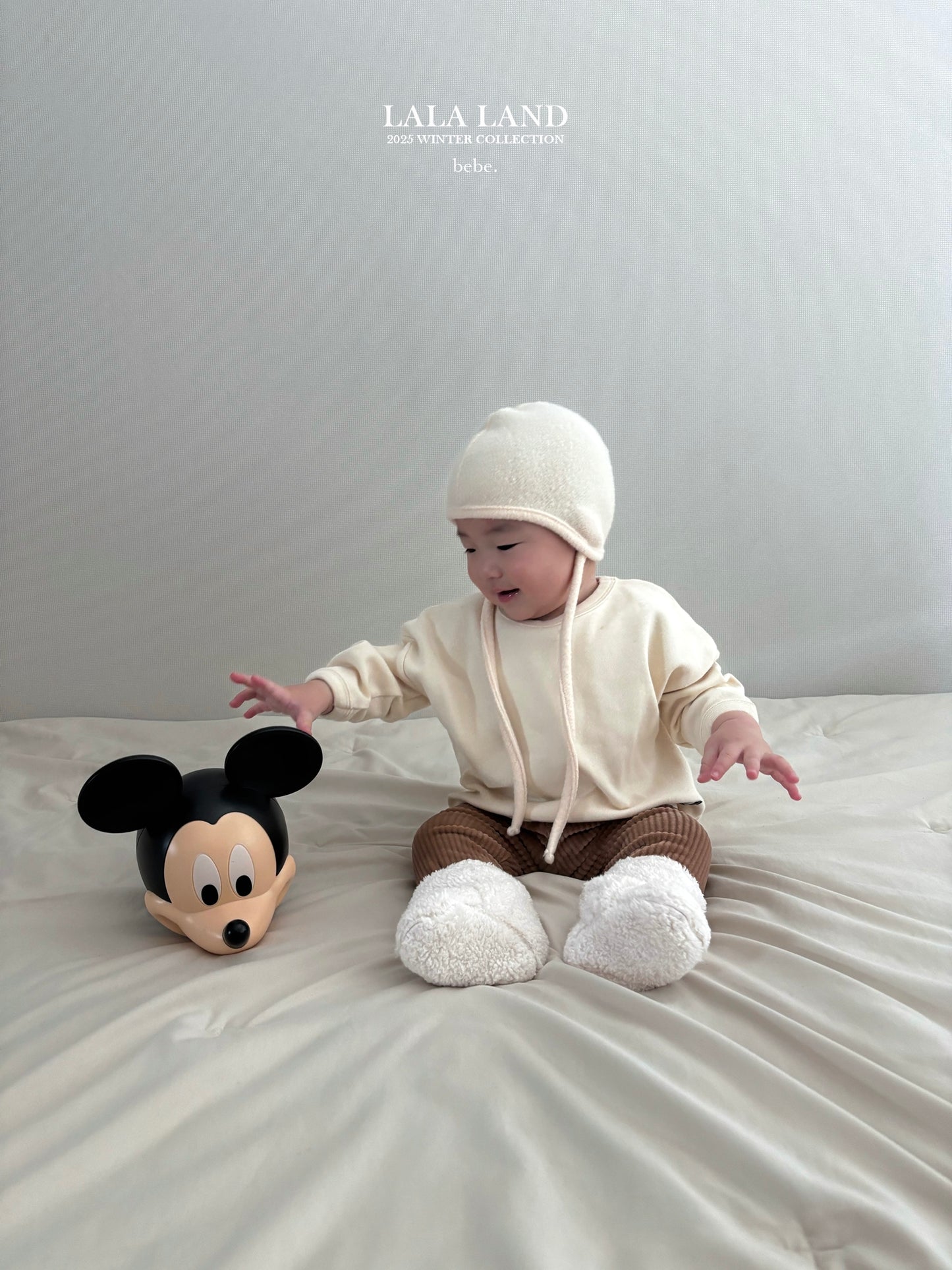 Bebe Peach Brushed Sweatshirt