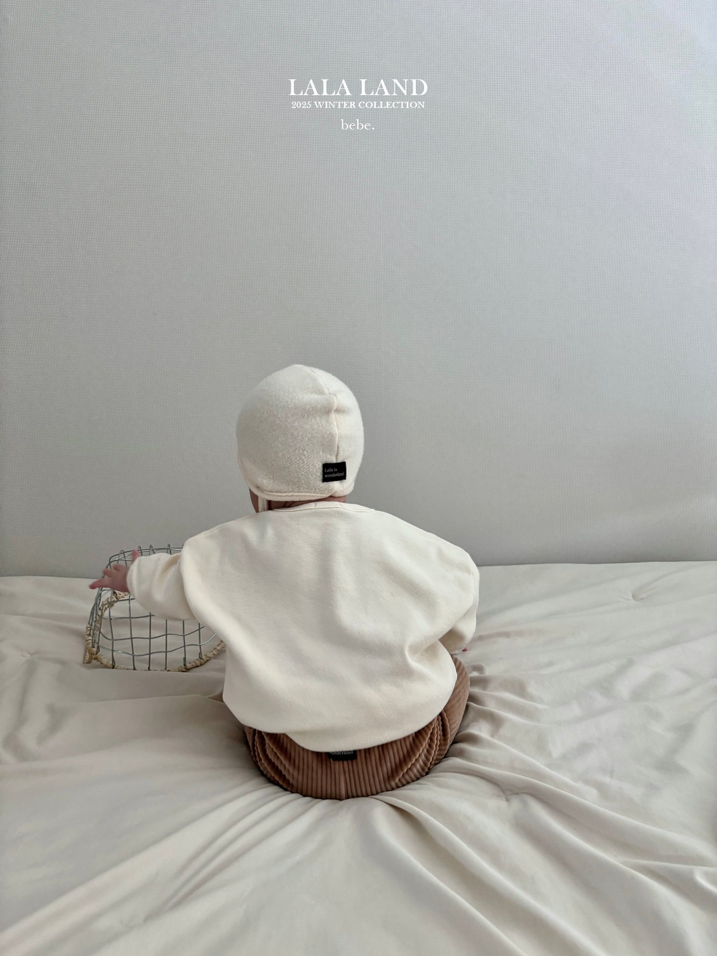 Bebe Peach Brushed Sweatshirt