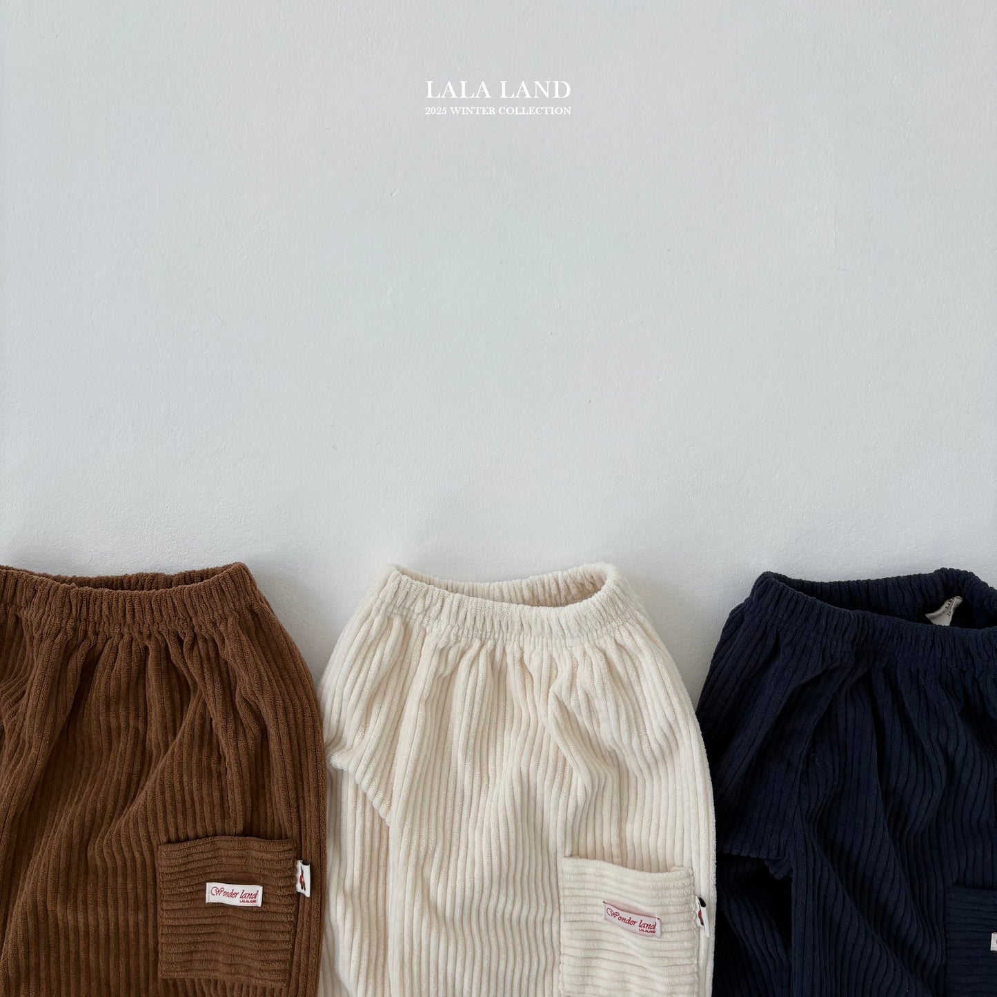 Corduroy Fleece Joggers