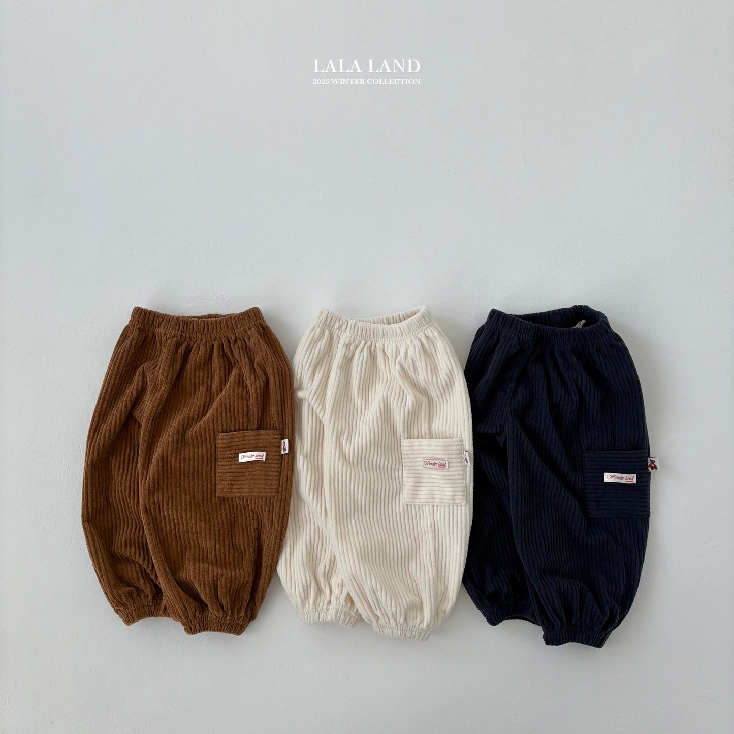 Corduroy Fleece Joggers