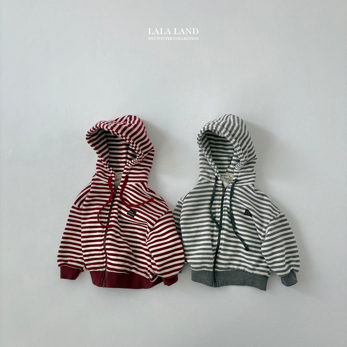 Lala Stripe Hoodie