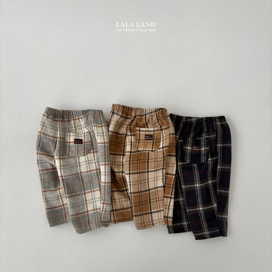 Cozy Plaid Pants