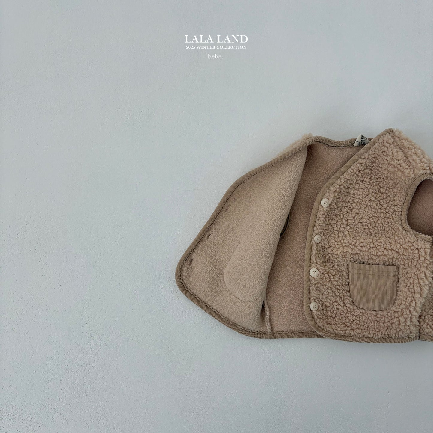 Bebe Teddy Fleece Vest