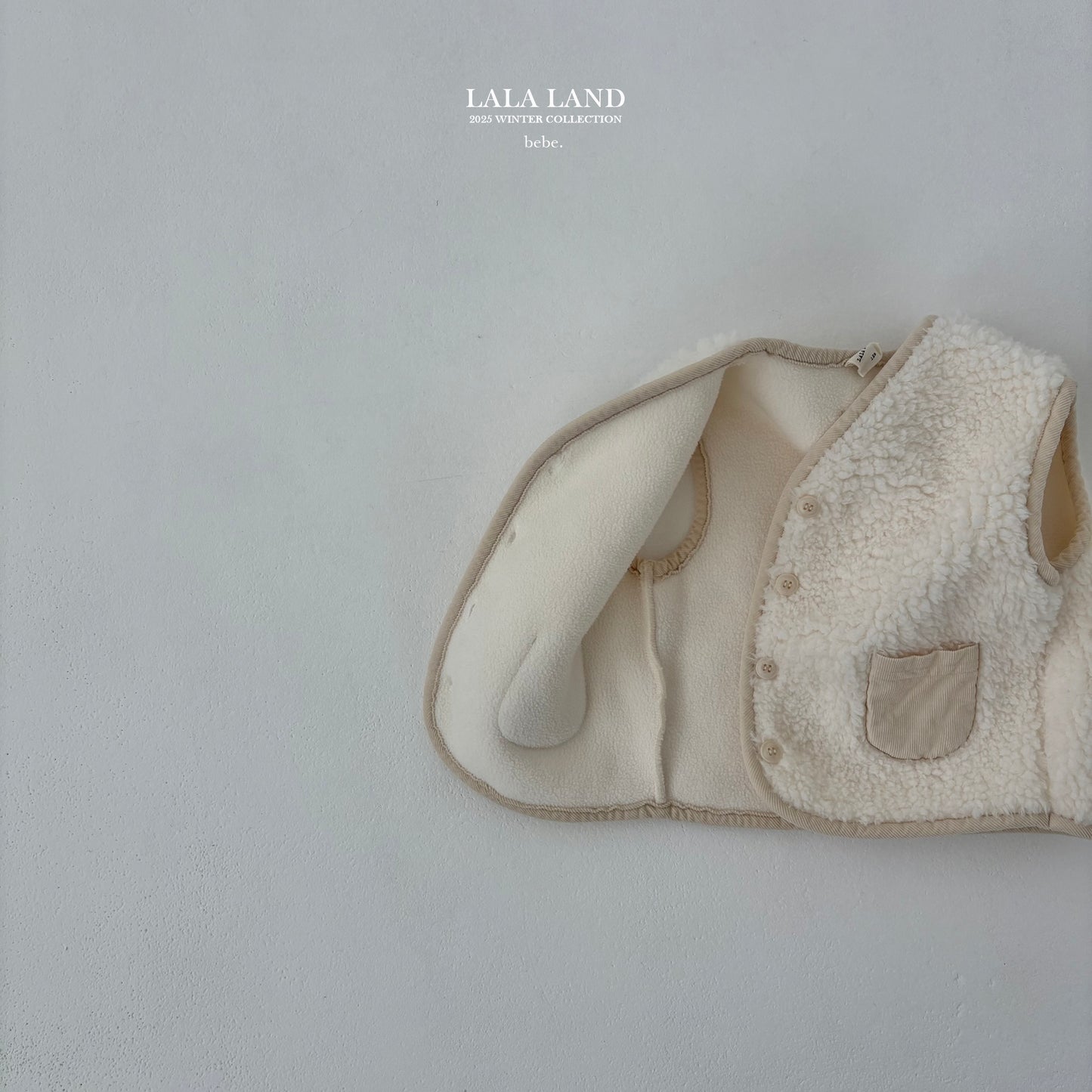 Bebe Teddy Fleece Vest