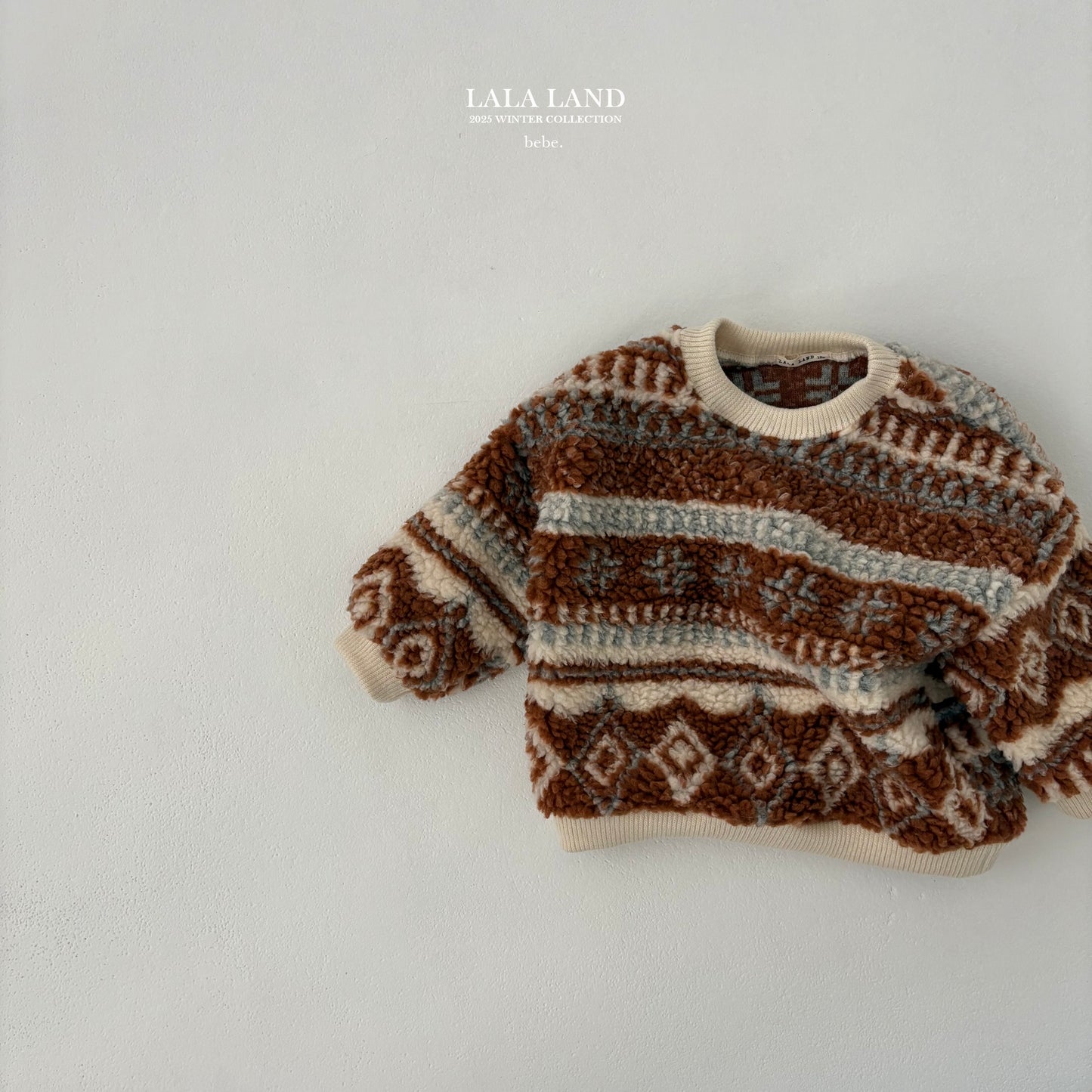 Bebe Nordic Pattern Sweatshirt
