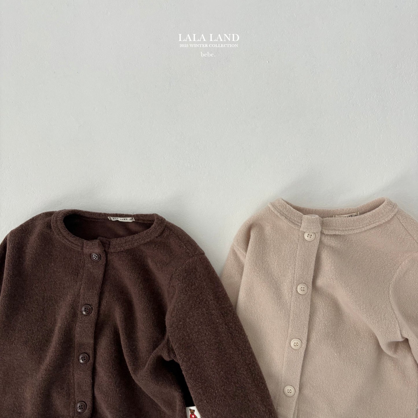 Peach Corduroy Cardigan