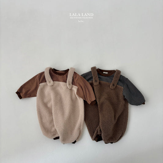 Wool Blend Strap Romper