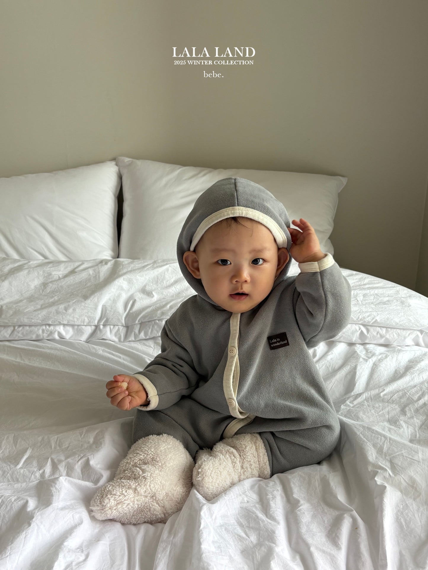 Half-Zip Fleece Hoodie Suit