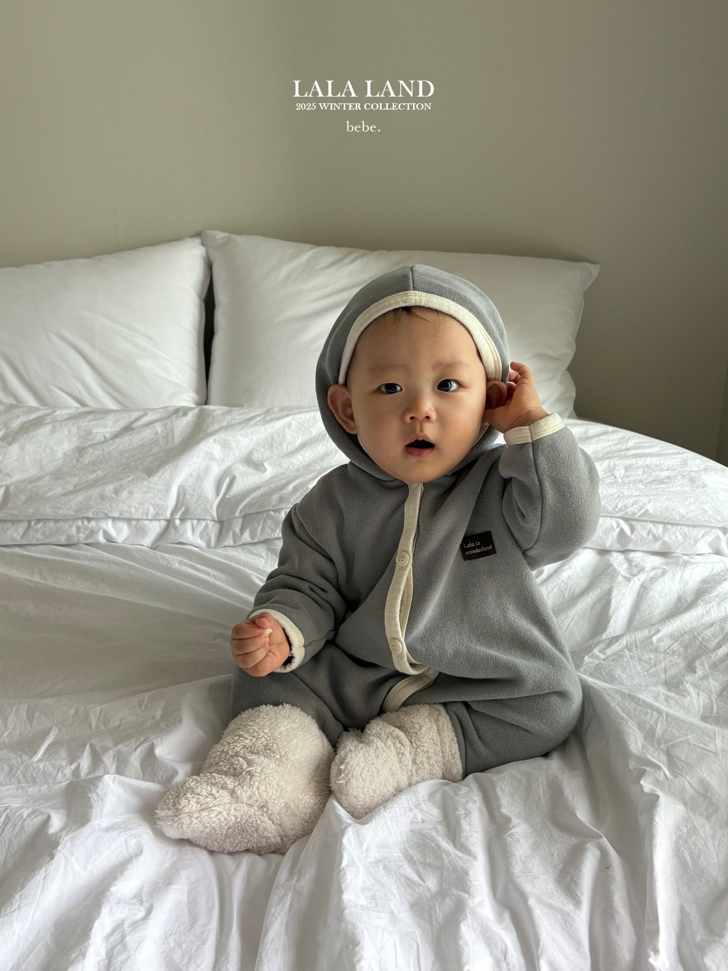 Half-Zip Fleece Hoodie Suit