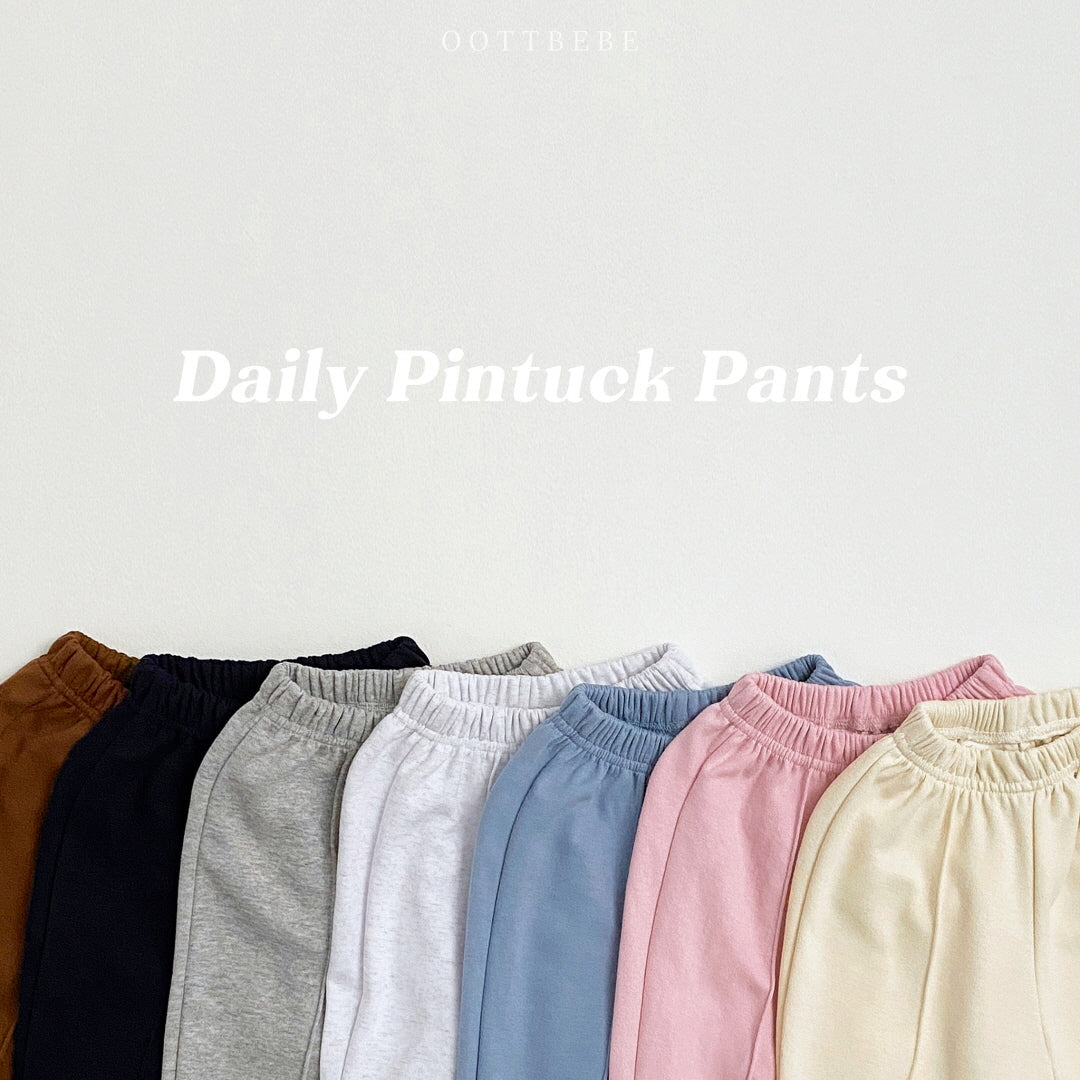 Daily Pintuck Pants