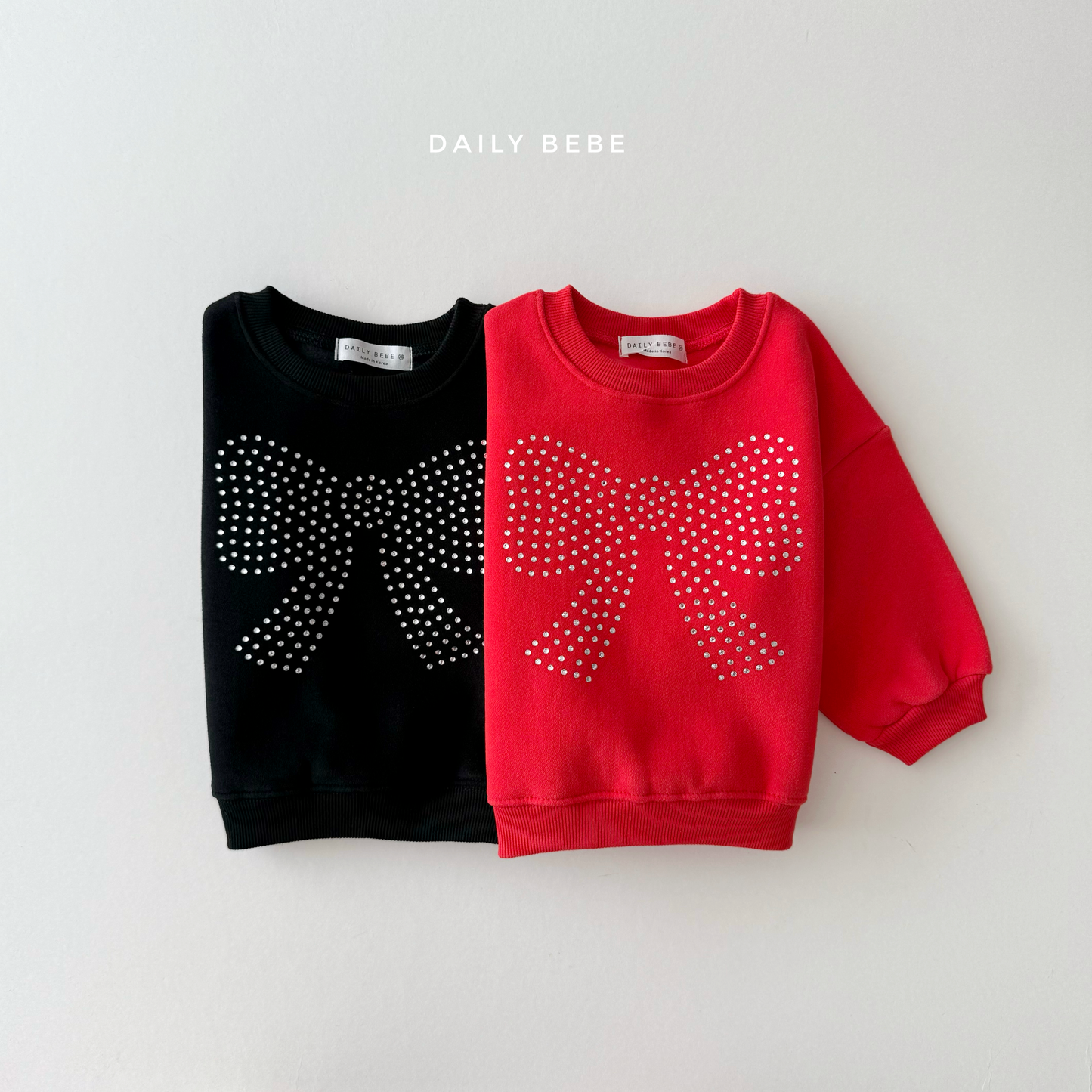 Glittering Ribbon Sweatshirt