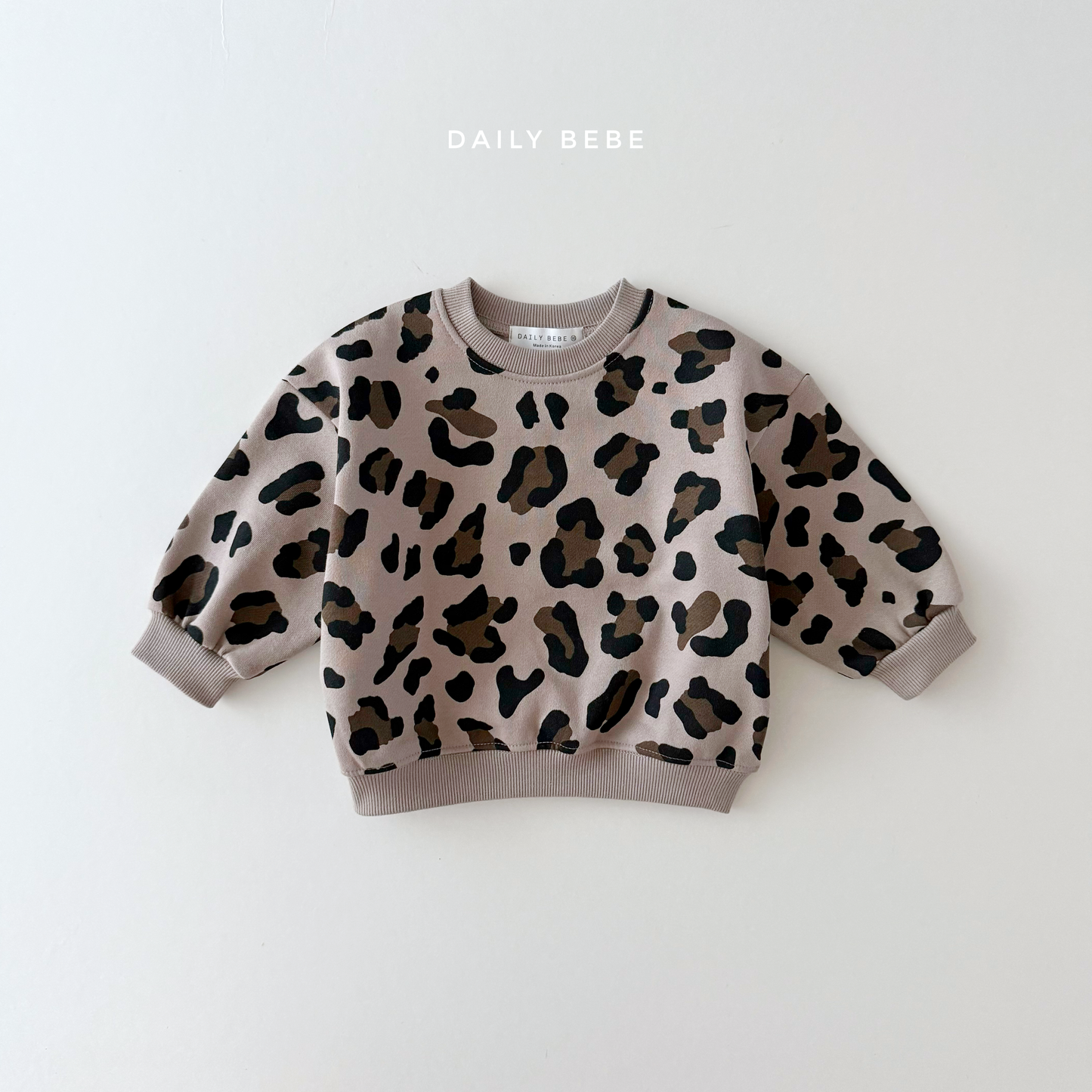 Leopard Print Sweatshirt