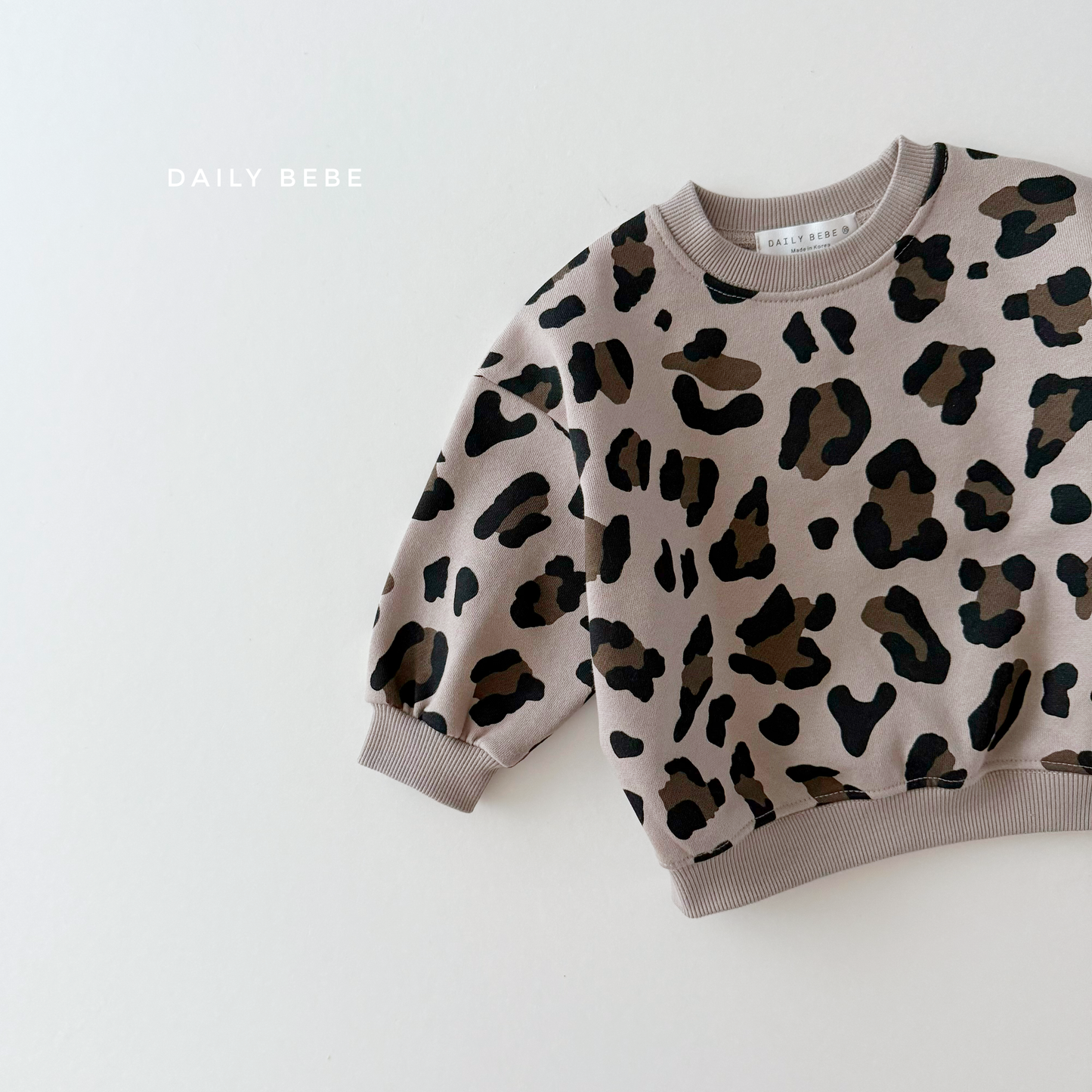 Leopard Print Sweatshirt