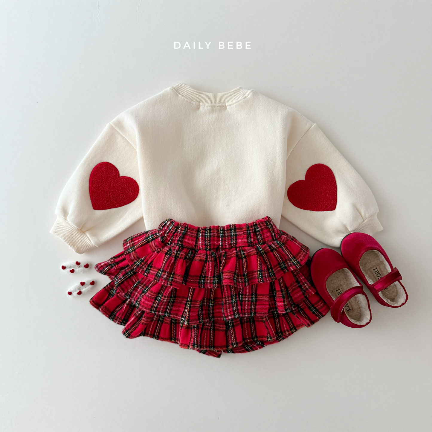 Heart Boucle Sweatshirt