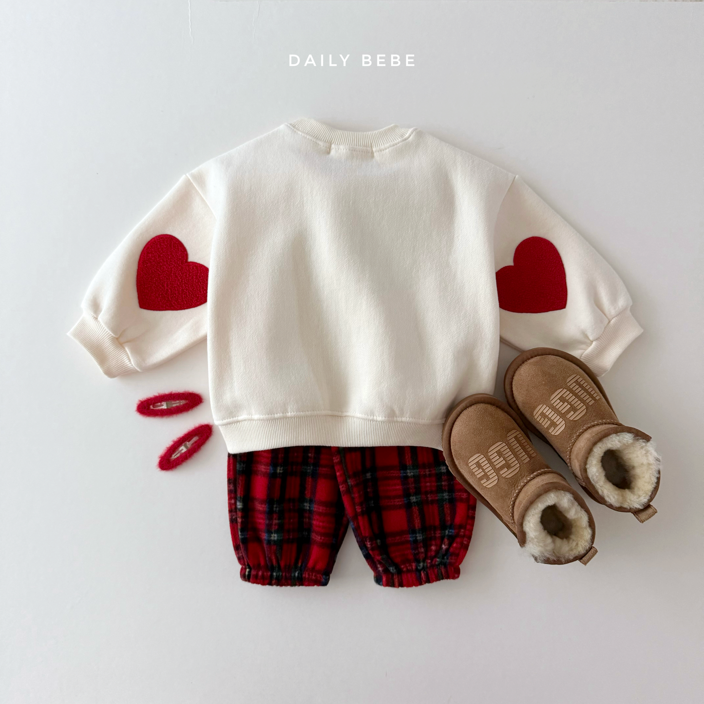 Heart Boucle Sweatshirt