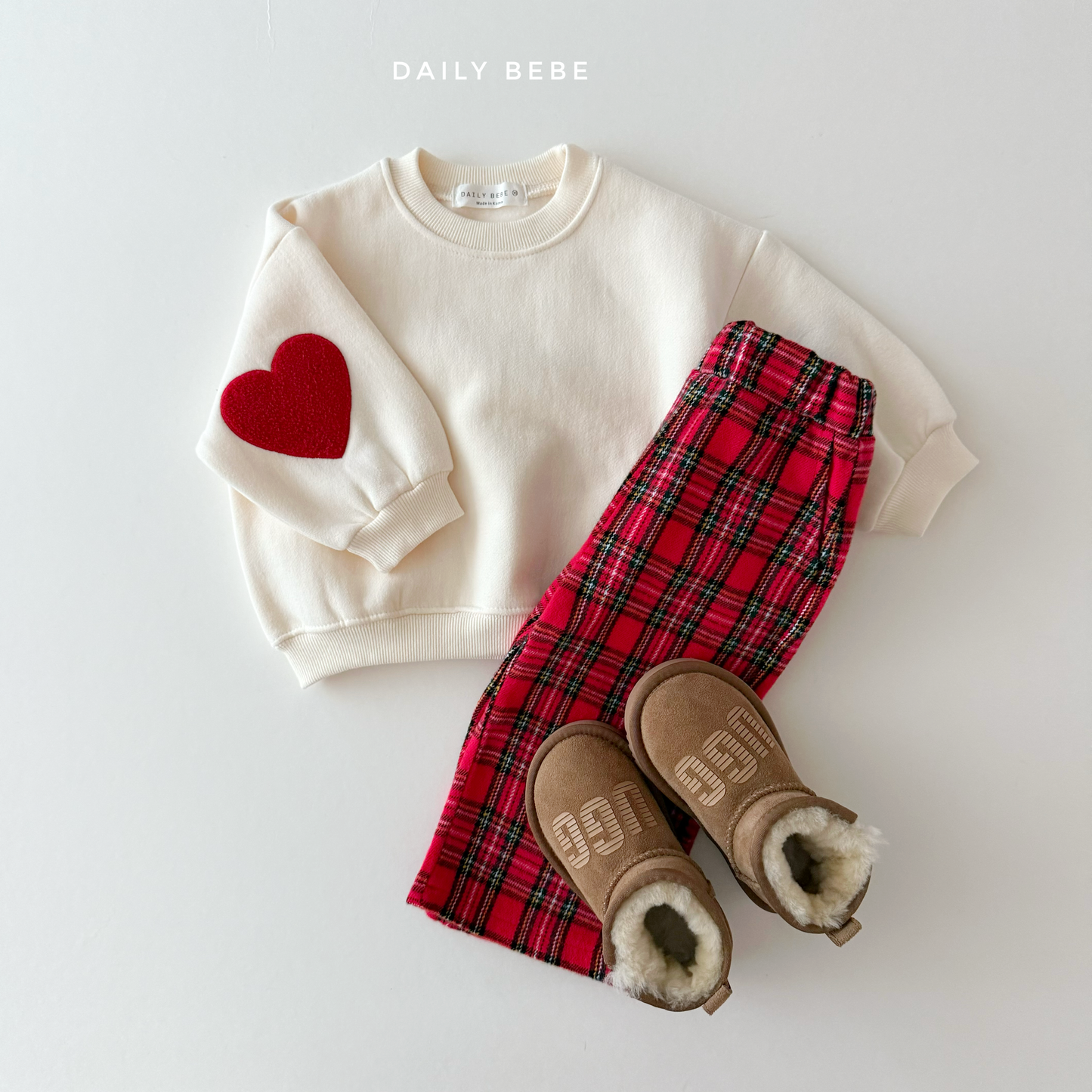 Heart Boucle Sweatshirt