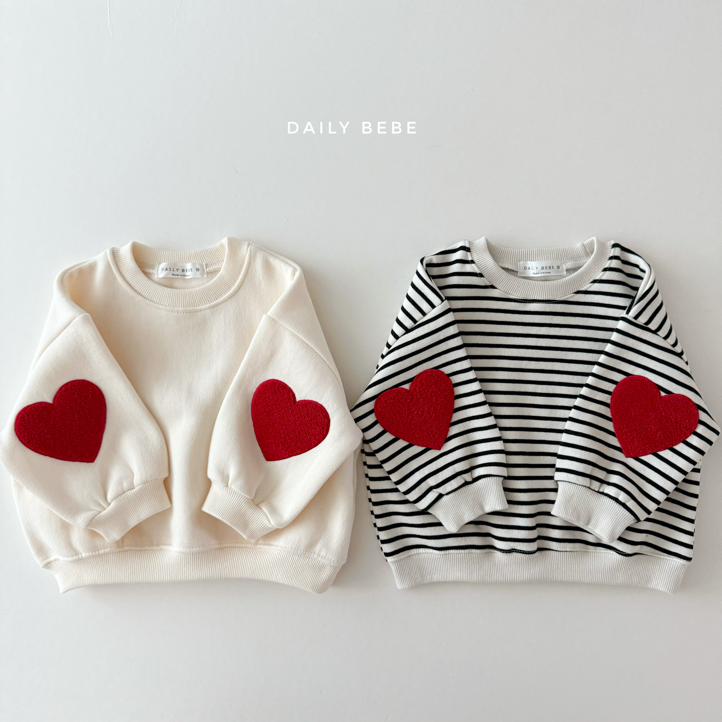 Heart Boucle Sweatshirt