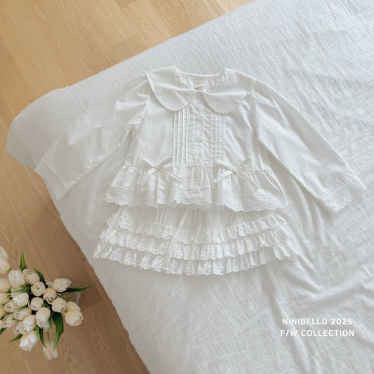 Ribbon Pintuck Blouse