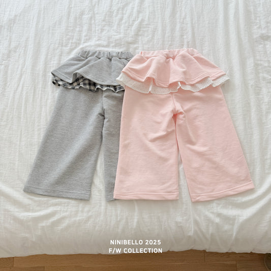 Frill-Up Ruffle Pants