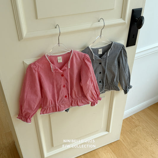 Juju Gingham Blouse