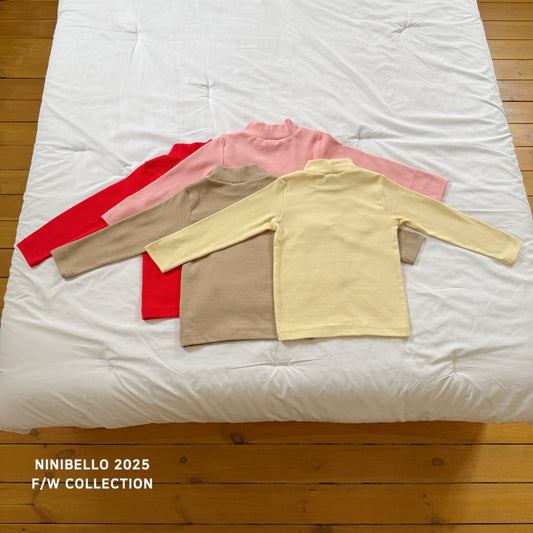 Heart Turtle Neck Top