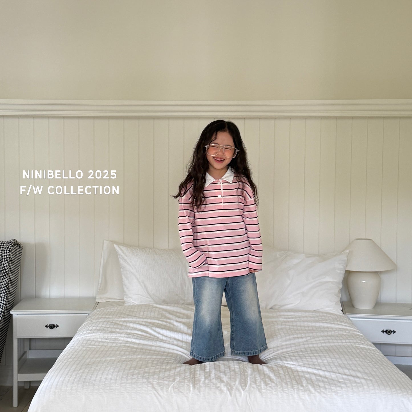 Kids Multi-Stripe Polo Tee