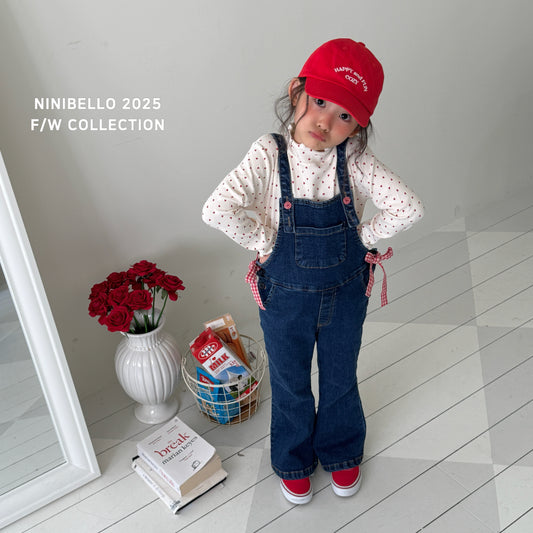 Heidi Bootcut Denim Overalls