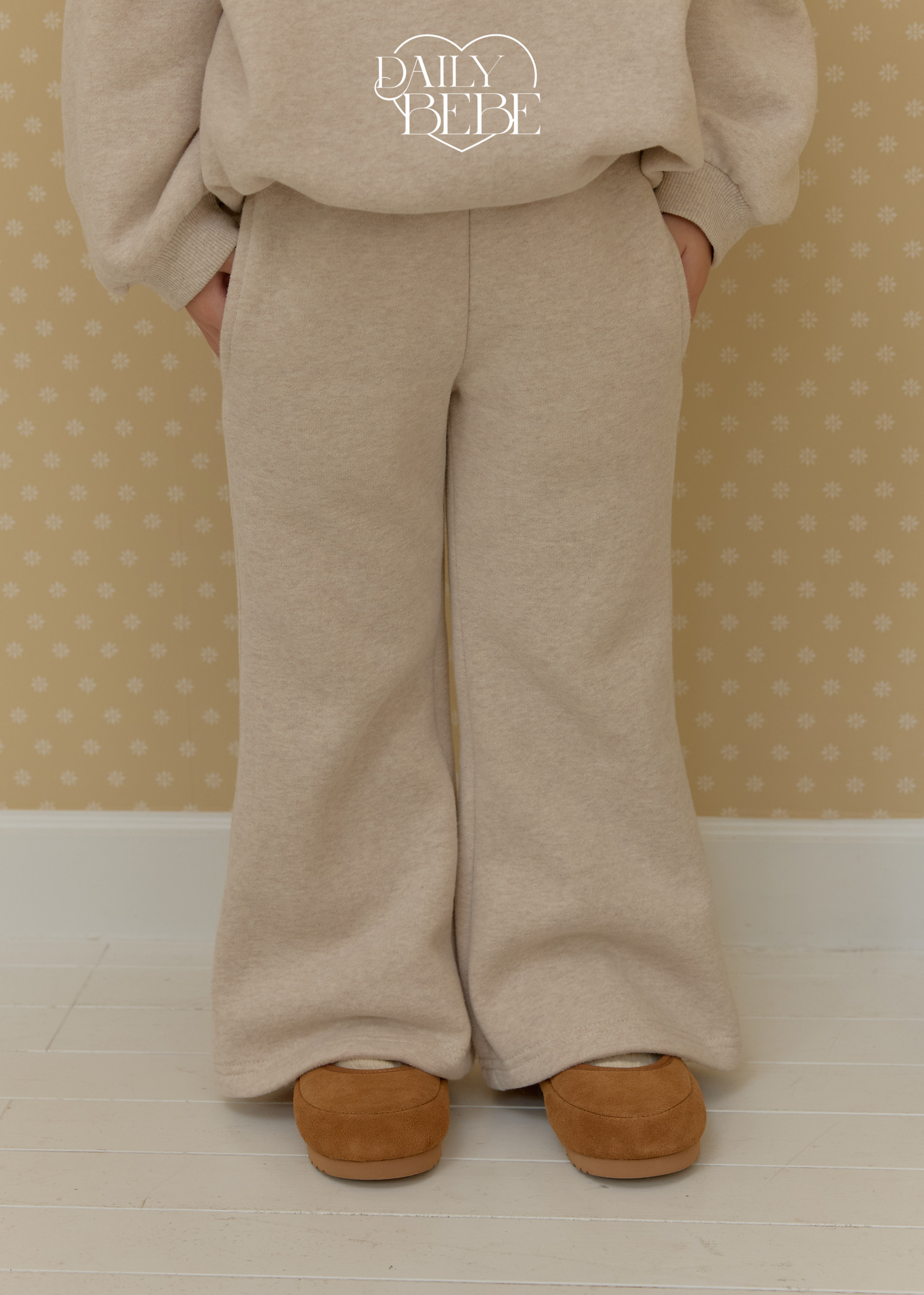 Puff Print Bootcut Set