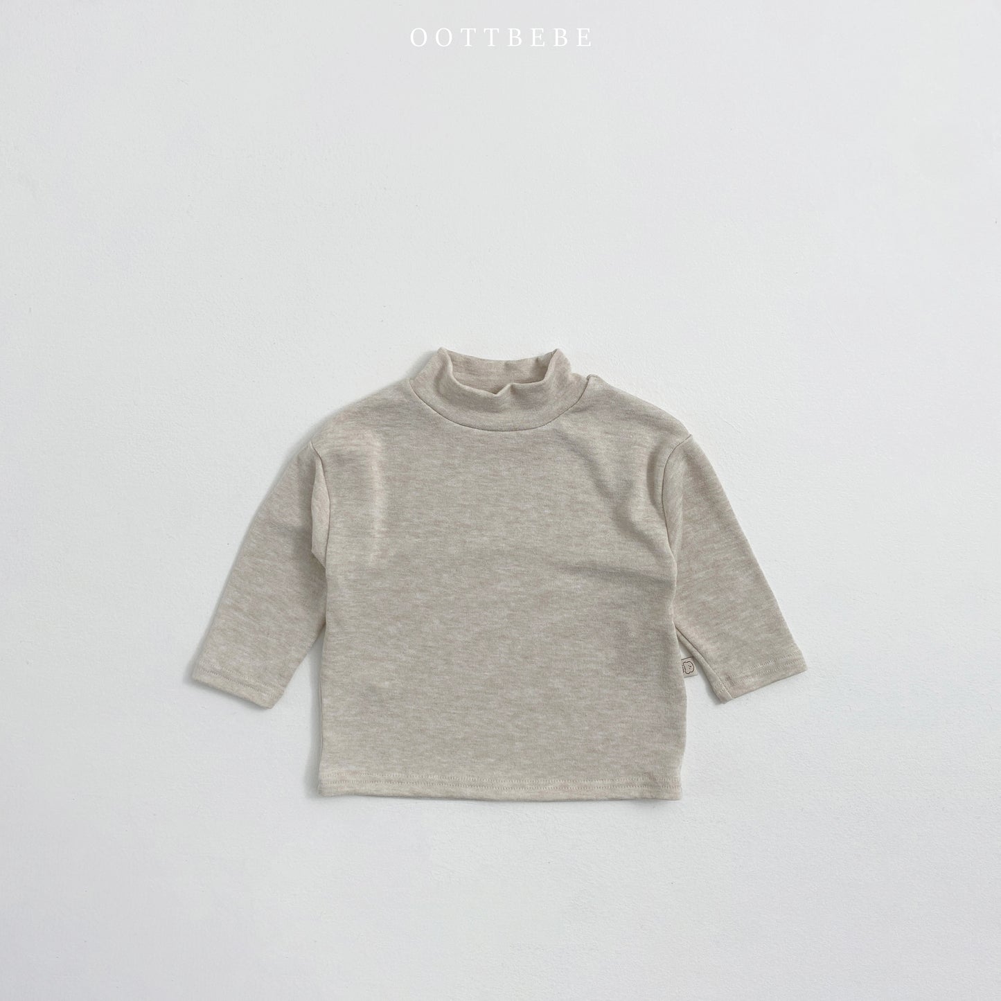 Ruffle Turtleneck T-shirt