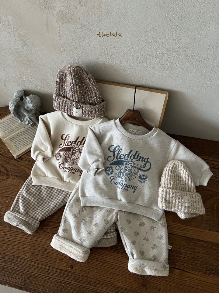 Sledding Bodysuit/Sweatshirt (Mommy and Me Matching Outfit)