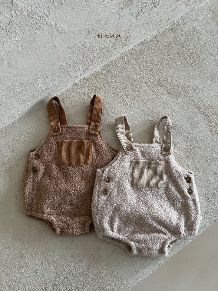 Bichon Overall Baby Bodysuit/ Dress (Sibling Matching Outfit)