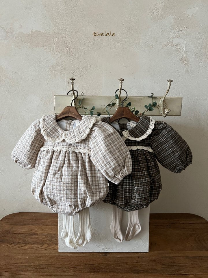 Cozy Quilted Baby Bodysuit/ Dress (Sibling Matching Outfit)