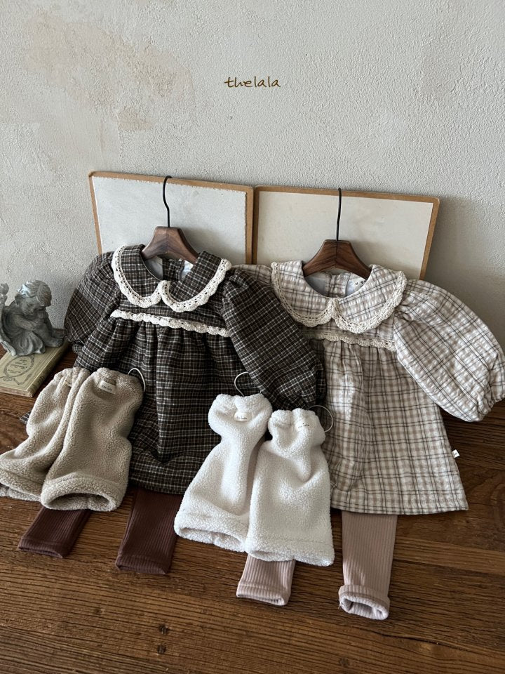 Cozy Quilted Baby Bodysuit/ Dress (Sibling Matching Outfit)