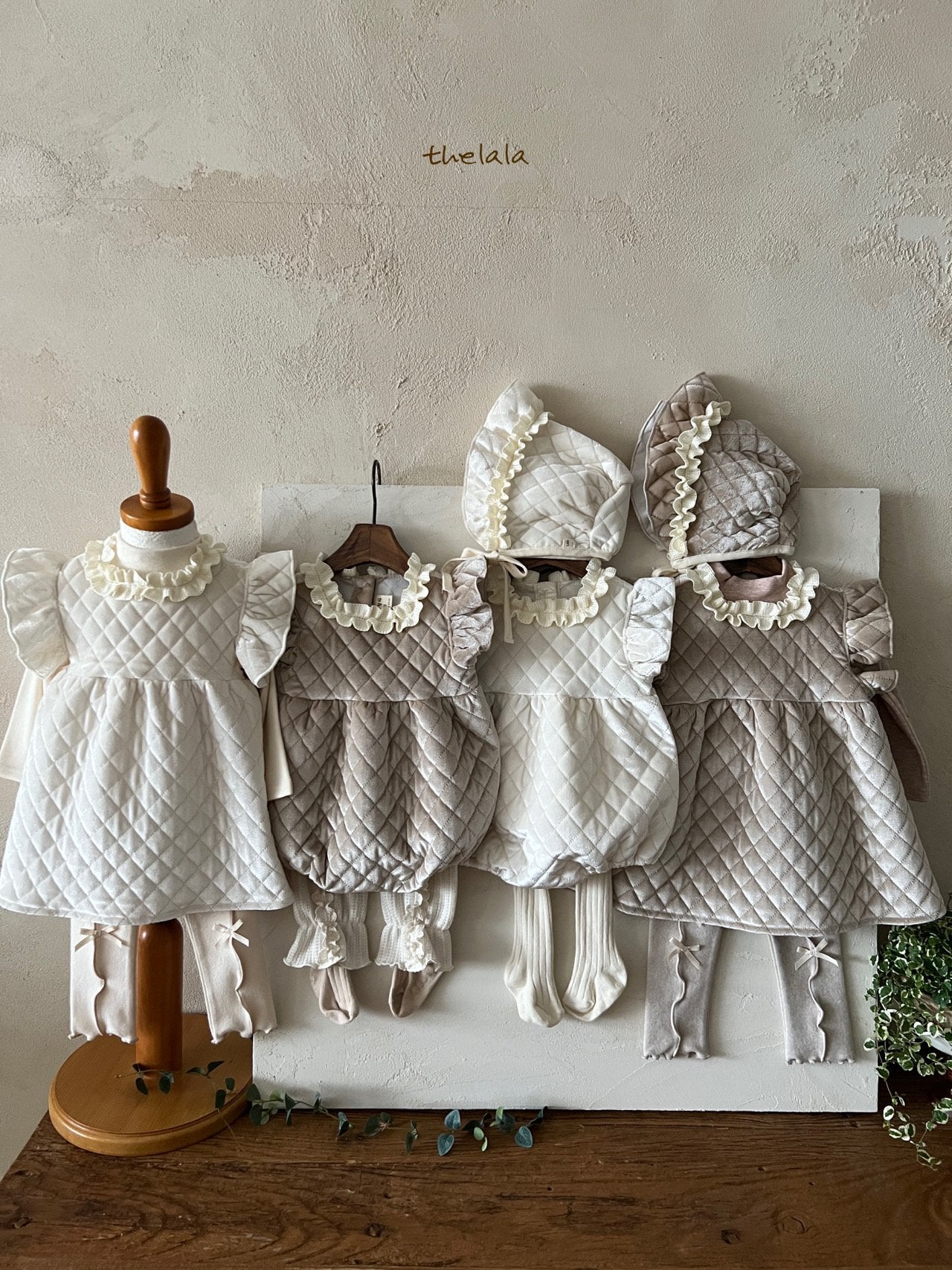 Champagne Baby Bodysuit/ Dress (Sibling Matching Outfit)